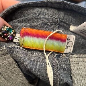 Rare SLVDR (Salvador) Mens Size 36 Blue Shorts New NWT Raw Edge Cotton Casual